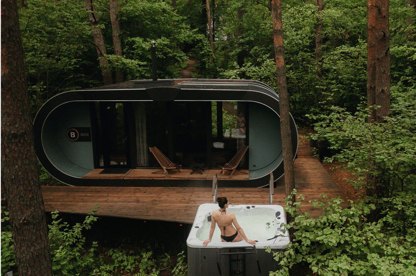 كوخ فاخر بالقرب من موسكو