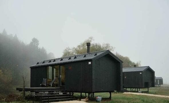 كوخ ريفي بالقرب من موسكو